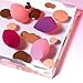 Real Techniques Mini Miracle Complexion Sponge 4 Pack, Small Makeup Blending Sponges, For Foundation & Concealer, Mini Size for Under Eyes & Touch-Ups, Travel Friendly, Natural Makeup, Latex-Free