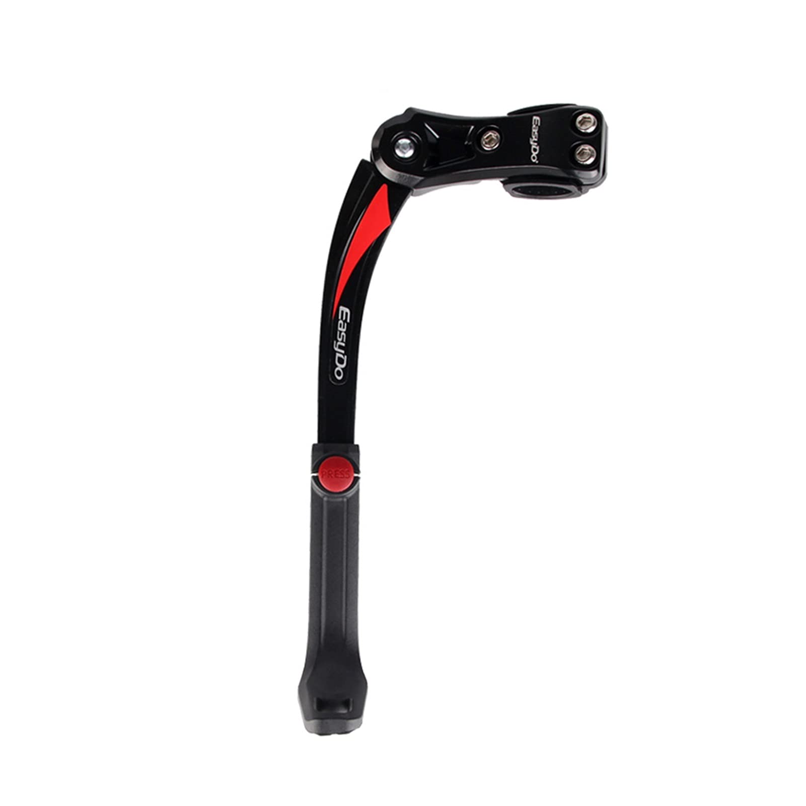 Cavalletto Bici,Cavalletto MTB Allega di Alluminio 24-29 "Kickstand per Mountain Bike Lunghezza Regolabile A Sgancio Rapido Supporto Bici Gamba Piede Rack