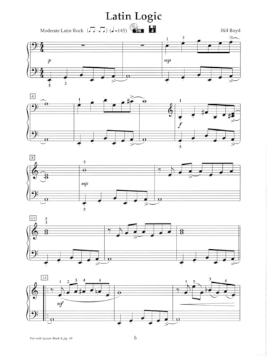 Hal Leonard Student Piano Library Piano Solos 4: Noten für Klavier: Book 4