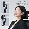 オフィスチェア デスクチェア 疲れない テレワークチェア ロッキング機能 人間工学 椅子 腰サポート跳ね上げ式アームレスト 3Dヘッドレスト ロッキング機能 高反発クッション ロッキング機能 ゲーミング/勉強/事務用 おしゃれ パソコンチェア(ブラック) [並行輸入品] #2