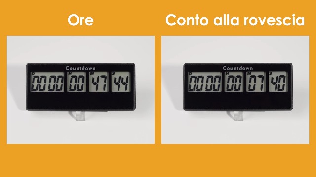 Timer Digitale Conto Alla Rovescia 9999 Giorni - Con Magnete, Batteria Sostituibile, Per Eventi E Ricorrenze
