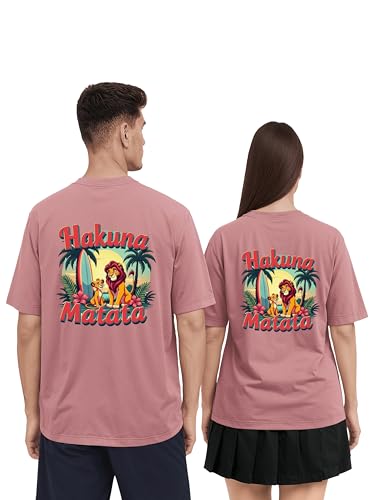 Image of Couple T-Shirts Cotton | Oversized Tshirt for Men Women Love (Set of 2 | Regular Fit | OSHS CT2)