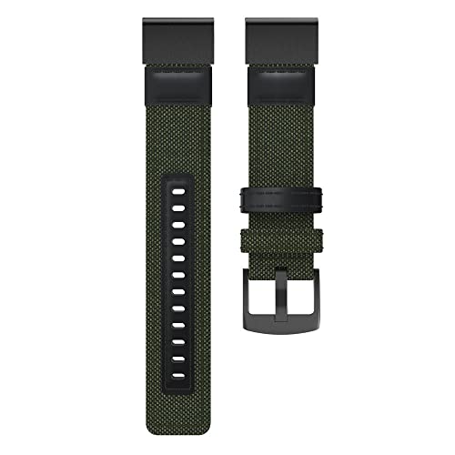 Bracelet Garmin Fenix 6X 26mm à ajustement rapide en toile renforcée