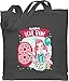 Shirtracer Enchantimals Tasche - Ich bin 9! - Fanci Flamingo - Unisize - Dunkelgrau - WM101_Jutebeutel_lang - WM101 - Stoffbeutel aus Baumwolle Jutebeutel lange Henkel