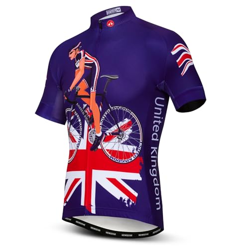 Maillot de ciclismo para hombre, camiseta de ciclismo de montaña, ropa de carretera, ropa de ciclismo, traje de ciclismo, Cf0153, L