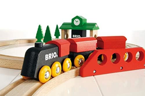 BRIO (ブリオ) クラシックレール 8の字セット [全22ピース] 33028 対象年齢 2歳~ 【おもちゃ 玩具 木製おもちゃ 木製レールセット プレゼント（誕生日/クリスマス）】