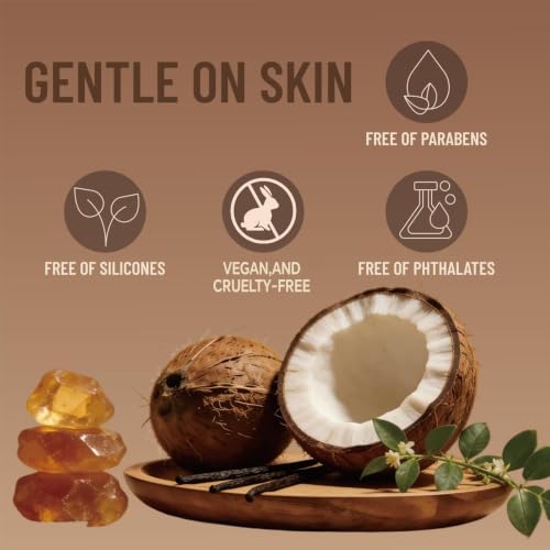 Image of Coconut Vanilla Body Spray for Women, Paraben & Phthalate Free, Vegan & Cruelty-Free Gentle Fragrance Mist, Quick Dry Non-Greasy Scent Spray, 3.38 fl oz