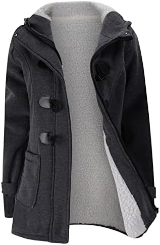 Women's Coats Fashion Women Windbreaker Outwear Warm Wool Slim Long Coat Jacket Trench
