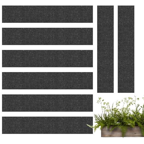 Growing Mats - 8X 毛細管植物マット | 樹木用自動マット | 交換用植物散水パッド | 温室、水耕栽培、屋内鉢植え用の播種庭発芽装置