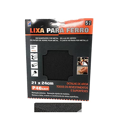 Lot de 5 feuilles pour métal Cover