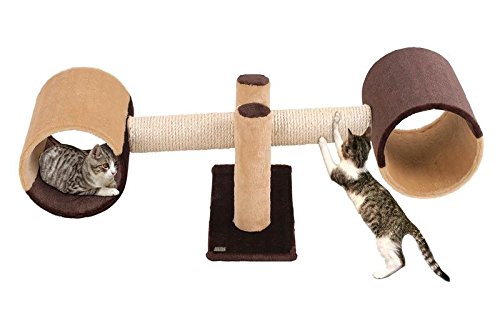 ドイツKARLIE スクラッチングツリーキティキッズ 3 ベージュ×ブルー キャットタワー Amazon | ドイツカーリー [ALLFORWAN'sLIFE] キャットタワー