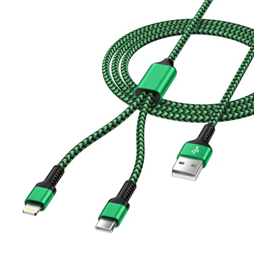 iPhone X 2台セット（充電コード付） お得な2本セット】とにかく頑丈な 充電ケーブル iphone iphone/Android