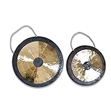 Gong, Inklusive Gong-Schlägel und Trageband/Authentisches China/Konzentriert auf den Ton(2,36cm)