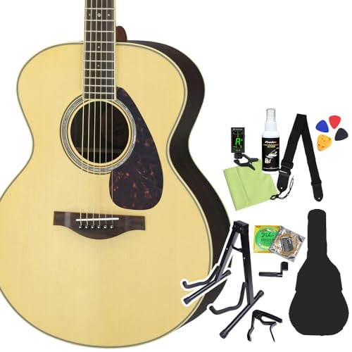 Amazon | YAMAHA LJ6NT ARE アコースティックギター初心者12点セット
