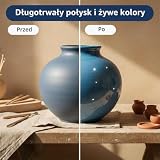 FloraVigo Uszczelniacz do gliny i warnish (70 ml) – wodoodporny i nie zawiera rozpuszczalników, Air-Drying, może być używany jako uszczelniacz ceramiczny i glazura bez lakierowania, tworzy błyszczące