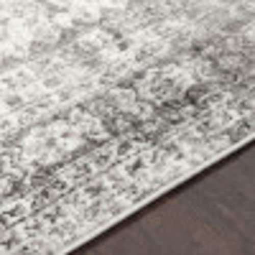 Livabliss Desta Vintage Oriental Area Rug,7'10" x 10'2",Charcoal