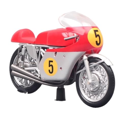 Moto MV Agusta 500cc 1967 miniature 1:22 diecast moto de collection vintage