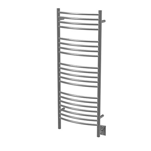Amba Jeeves Dcb Model D-Curved 20-Bar Hardwired Towel Warmer In Brushed #TOP17