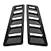 Universal Car Hood Vent Cover - 2Pcs Air Intake Panel Trim Bonnet Louver Air Cooling Vent Cover For Exterior Decoration