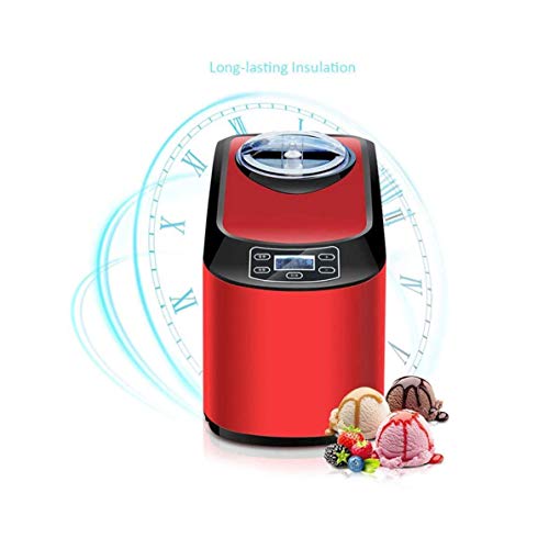 LLSS Eismaschine, Automatische Herstellung von leckerem EIS, Joghurt und Sorbet, Abnehmbarer Rührflügel, 1,5-l… – Bild 4