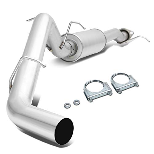 Catback Exhaust System Compatible with Colorado Canyon Extended/Crew Cab 15-16