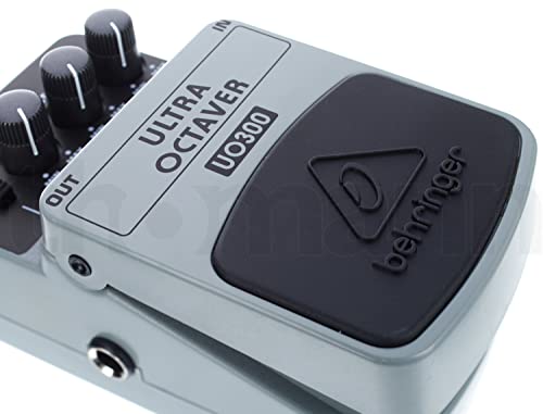 Behringer Ultra Octaver Uo300 3-Mode Octaver Effects Pedal #TOP6