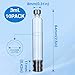 3ml Pen Cartridges for Peptide Pen and V1 V2 Pens, 10 Pack 3cc Empty Glass Cartridge with 11mm Long Stopper, Sterilized & Individually Wrapped