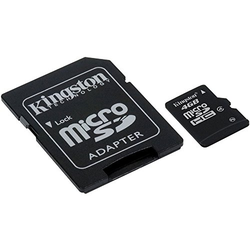 New Kingston Micro Sd 4Gb Memory Card With Sd Adapter #TOP2