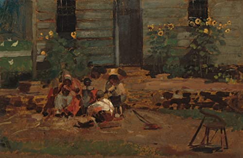 Peinture d'art d'affiche Winslow Homer pour habiller un grand mur vide de salon 60x90cm