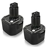 VIRSHX BATT 2 Pack 9.6V 3.6Ah Battery Replacement for Dewalt 9.6V Battery DW9062 DW9061 DE9036 DE9061 DE9062 DW926 DW955K DW955 DW926K-2 DW926K DW902 DW050