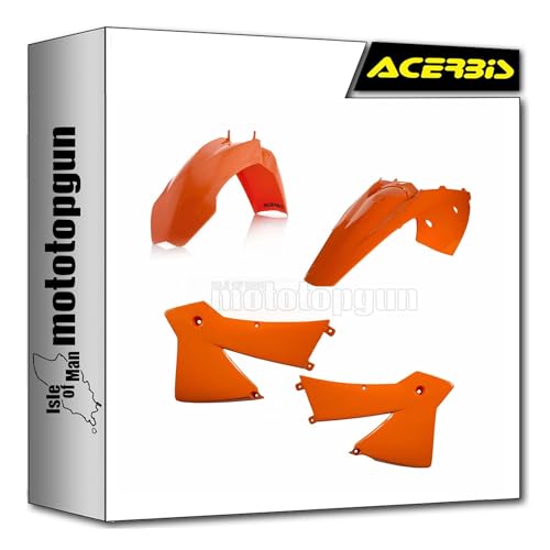 Cache carénage orange Acerbis pour remplacer les plastiques usés de KTM EXC-F 500