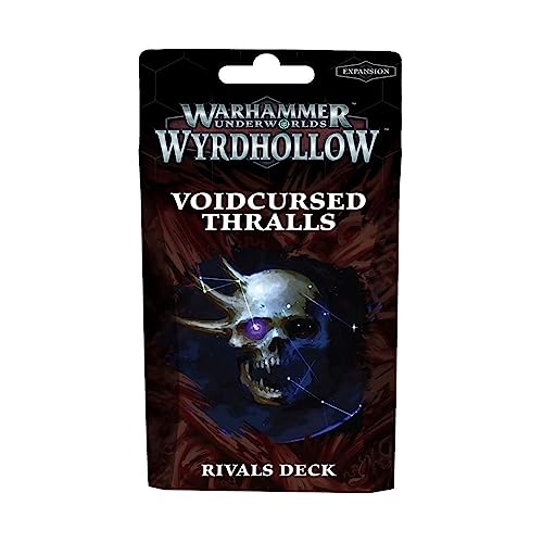 Warhammer Underworlds Wyrdhollow Voidcursed Thralls deck de cartes Nemesis