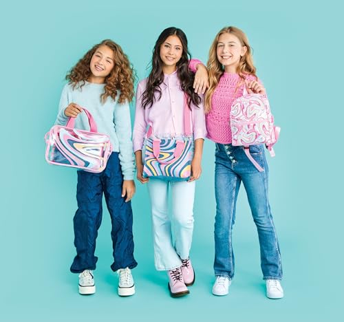 iscream Mini Classic Style 10" x 8" Backpack for Fun and Travel - Groovy Swirl4