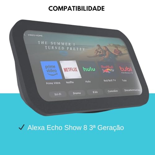 Suporte Stand Magnético de Mesa Angulável Compatível com Alexa Echo Show 8 3ª Geração - ARTBOX3D