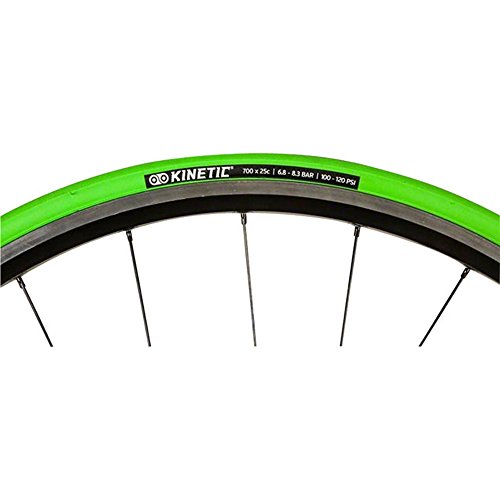 Kinetic by Kurt T-739 Trainer Tire, 700 x 25, Green - Thumbnail 3