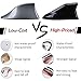 Car Shark Fin Roof Antenna for BMW X3 G01 2018-2021, Radio Stereo Receiver Head Unit Navigation System with Adhesive Base,White