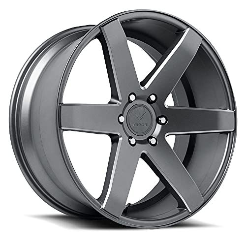 Verde Wheels - V24 Invictus Matte Graphite/Milled Windows Wheel 24X10"/6X5.5"/+31Mm Offset #TOP27