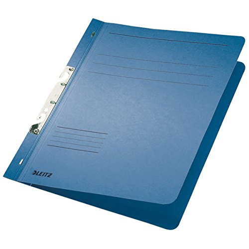 Esselte Leitz Carpeta de cartón de manila 1/1 - corte frontal cover-a4 - Manila cardboard-blue Cover
