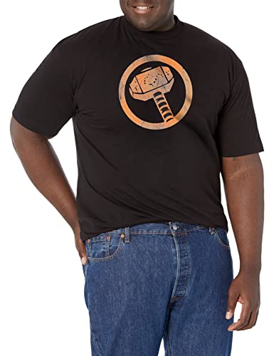 Thor Retrorange T-Shirt Homme Marvel au style vintage geek