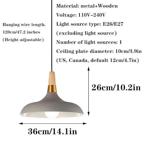 Lampe suspendue bohème LED bois pour design intérieur moderne