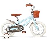 Bicicleta de 14 "para niños de 3-5 años (35" - 47 "), bicicleta de 16" para niños y niñas de 4-7 años (41 "- 53"), bicicleta de 18 "para niños de 5-9 años (43" -59 " ) niños y niñas Nota: la altura del niño puede variar incluso a la misma edad, tenga en cuenta la altura.