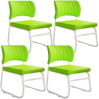Silla de escritorio ergonómica para sala de conferencias, sillas de invitados, recepción, silla de comedor apilable, silla de comedor estacionaria para cocina, comedor, sala de dibujo, cómoda y