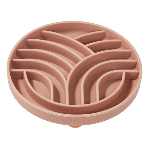 OHMO Ciotola Anti Ingozzamento (Piccolo Albero della Vita), Ciotola per Cani e Gatti che Mangia Lentamente, Silicone Ventosa Antiscivolo