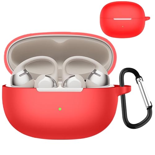 JXRICH For Shokz opendots one �P�[�X Shokz opendots one �p �J�o�[ �h�� �h�o �����h�~ �L�Y�h�~ �V���R���P�[�X �����[�d�\ �S�ʕی� �J���r�i�t��(���b�h)