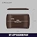 Circulon Nonstick Bakeware, Nonstick Cookie Sheet / Baking Sheet - 11 Inch x 17 Inch, Chocolate Brown