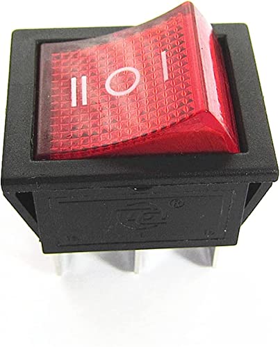 Interrupteur KCD2 pour remplacer un bouton défectueux 3 positions On-Off-On 6 pins