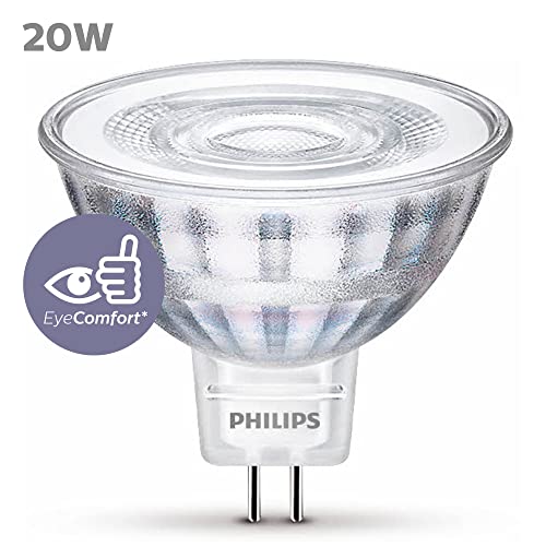 Philips LED GU5.3 Bulb, 20 W, Reflector, Silver, 36° Rotation, Warm White - Image 2