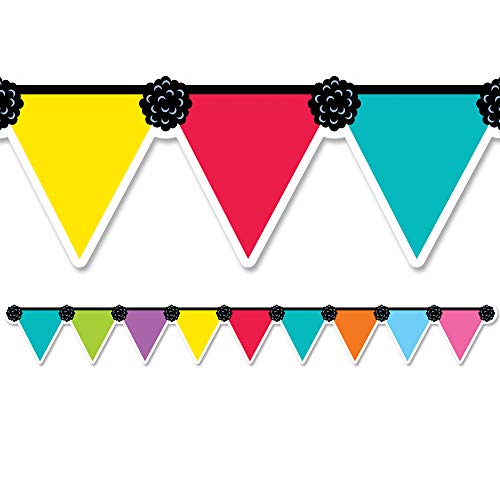 Creative Teaching Press Pennant Party Border (EZ Border) Classroom Decor