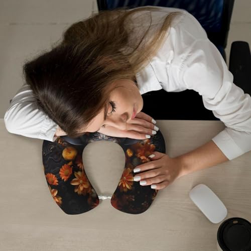 Almohada de cuello U espuma viscoelástica 30x25 cm miniatura 6