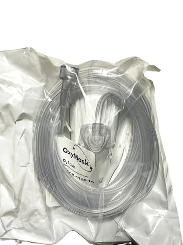 OxyMask O2 Adult OM-1125-14, Clear